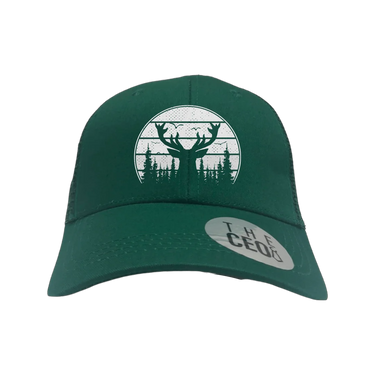 Deer Color Embroidered Trucker Hat